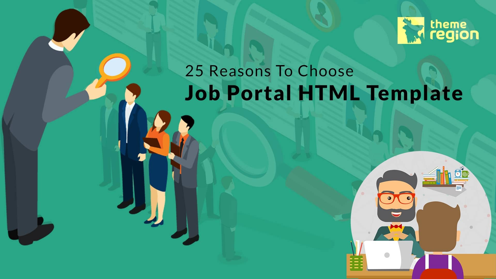 25 Reasons To Choose Job Portal HTML Template- Don’t Miss The Bonus Part