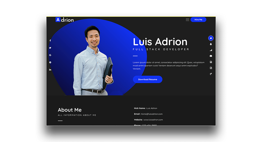 Adrion- WordPress theme