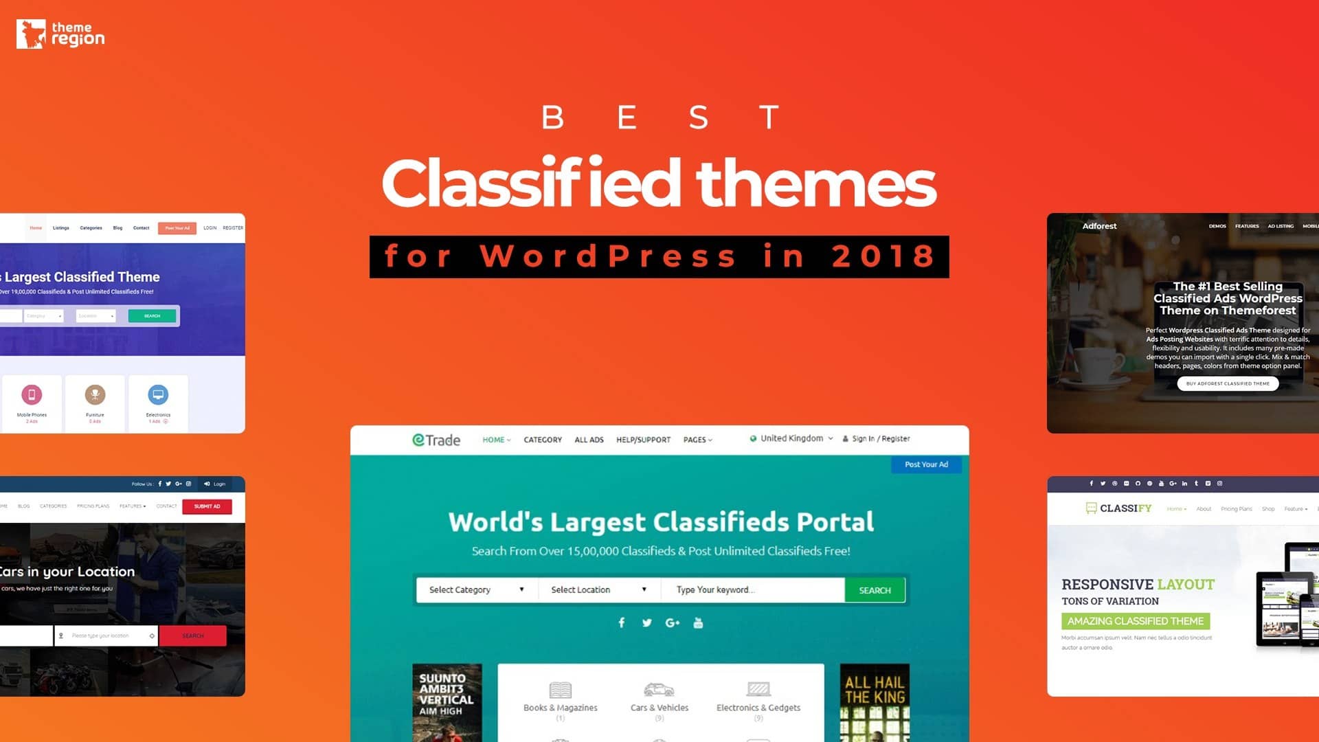 Best 5 Classified themes in 2020